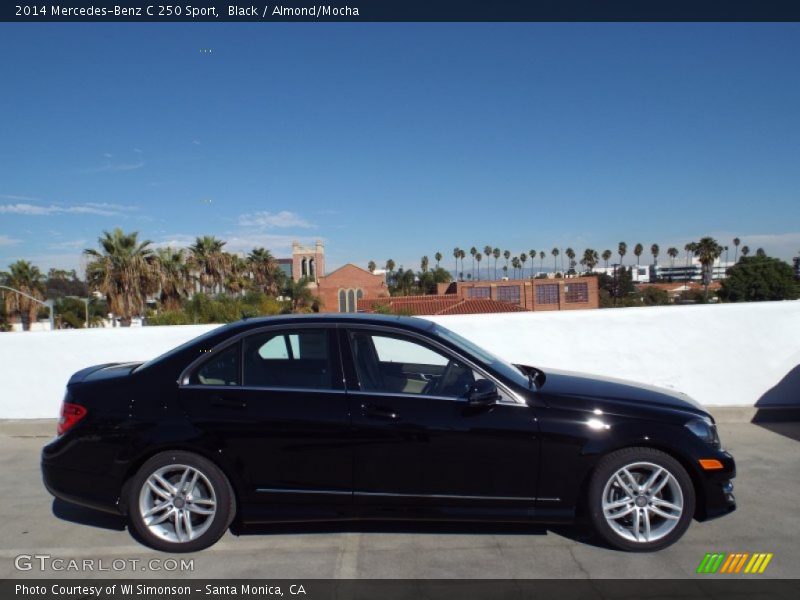 Black / Almond/Mocha 2014 Mercedes-Benz C 250 Sport