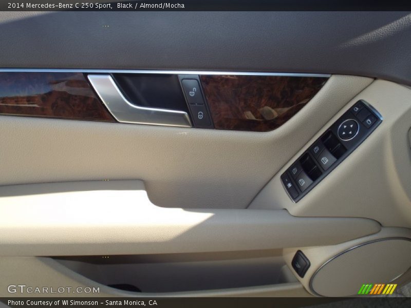 Black / Almond/Mocha 2014 Mercedes-Benz C 250 Sport