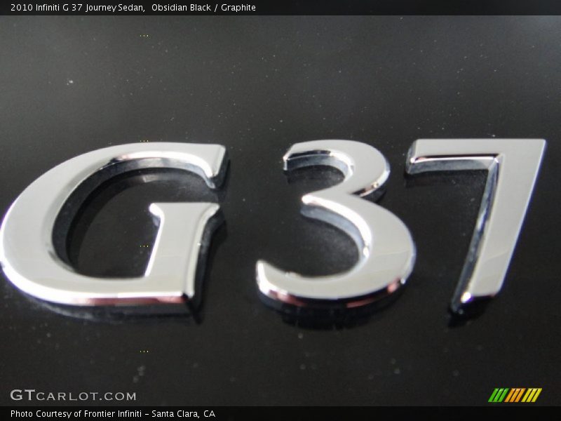 Obsidian Black / Graphite 2010 Infiniti G 37 Journey Sedan
