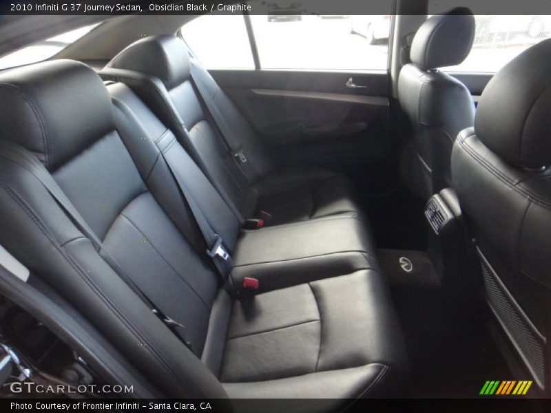 Obsidian Black / Graphite 2010 Infiniti G 37 Journey Sedan