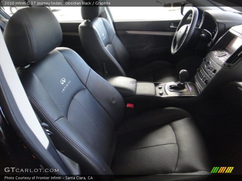Obsidian Black / Graphite 2010 Infiniti G 37 Journey Sedan