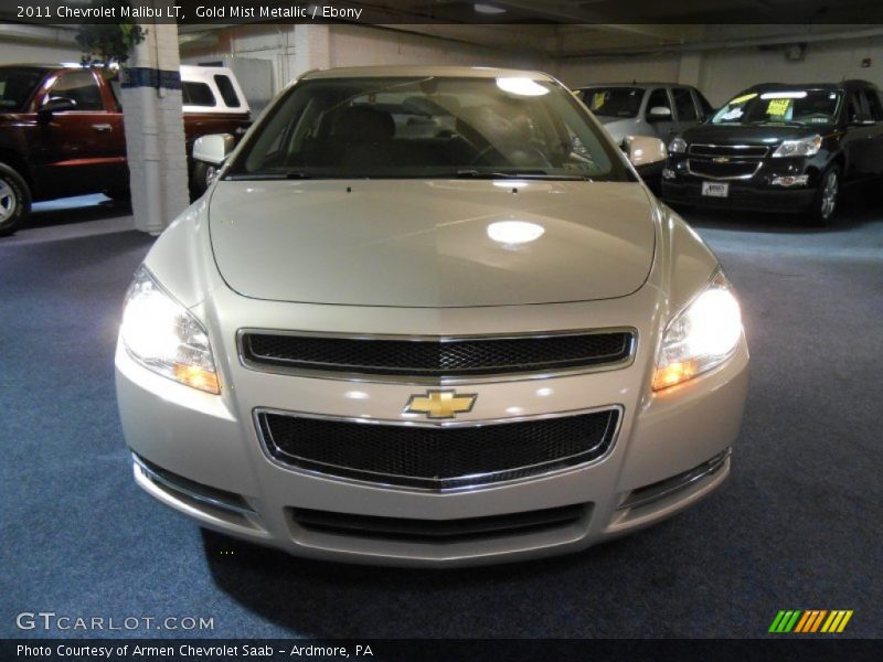 Gold Mist Metallic / Ebony 2011 Chevrolet Malibu LT