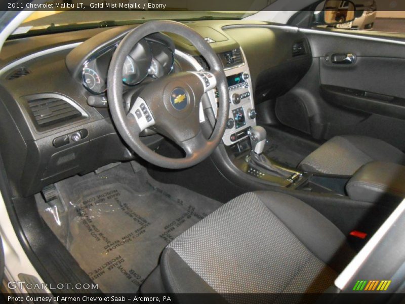 Gold Mist Metallic / Ebony 2011 Chevrolet Malibu LT