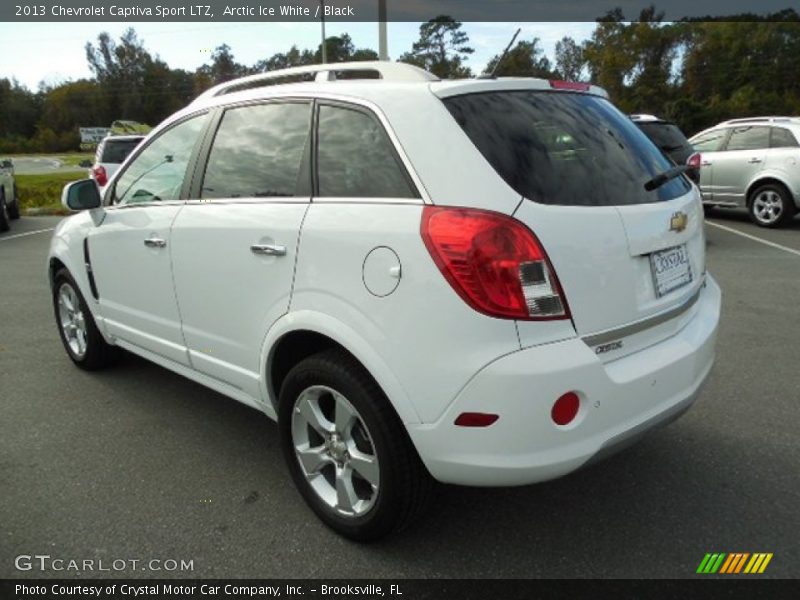 Arctic Ice White / Black 2013 Chevrolet Captiva Sport LTZ