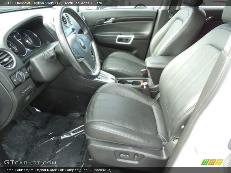 Arctic Ice White / Black 2013 Chevrolet Captiva Sport LTZ