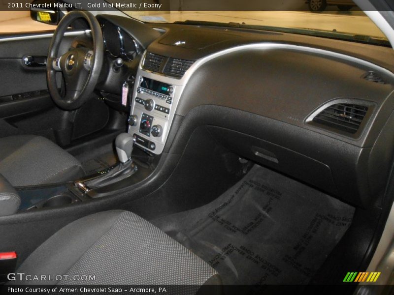 Gold Mist Metallic / Ebony 2011 Chevrolet Malibu LT