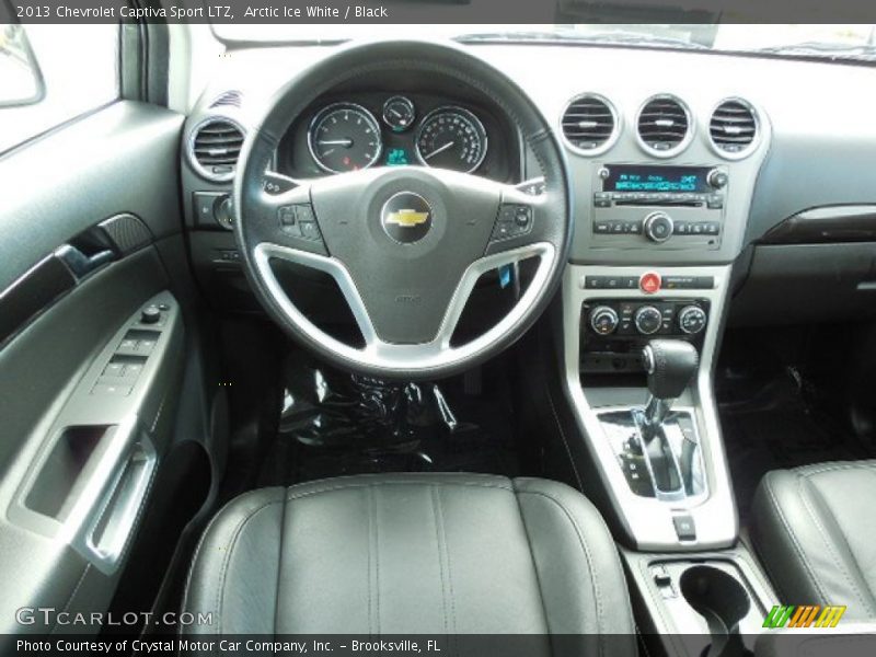 Arctic Ice White / Black 2013 Chevrolet Captiva Sport LTZ