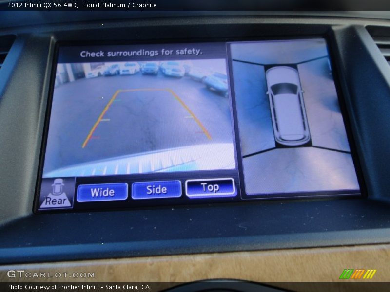 Liquid Platinum / Graphite 2012 Infiniti QX 56 4WD