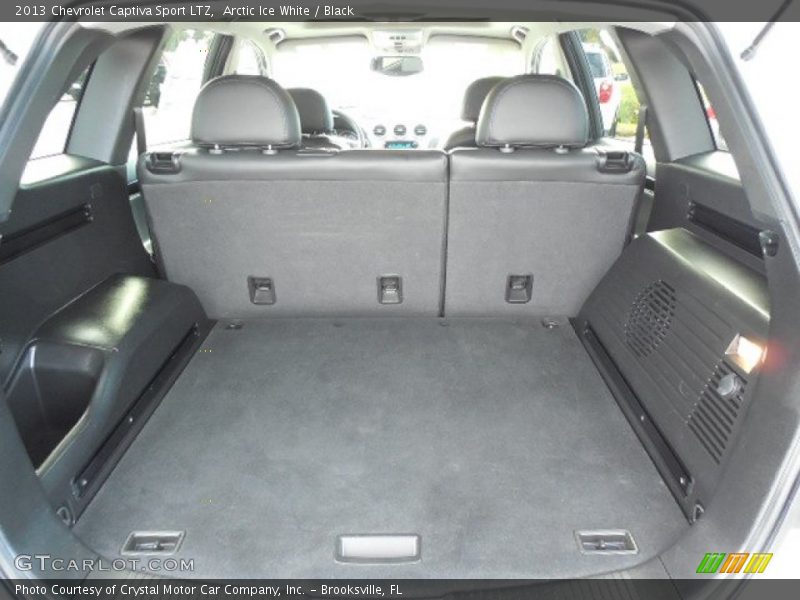 Arctic Ice White / Black 2013 Chevrolet Captiva Sport LTZ