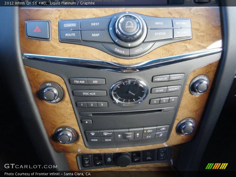 Liquid Platinum / Graphite 2012 Infiniti QX 56 4WD
