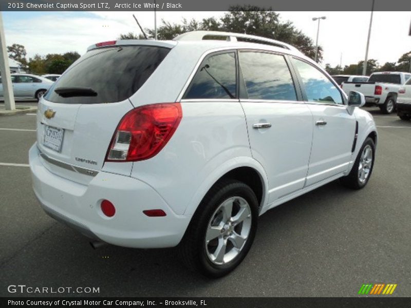 Arctic Ice White / Black 2013 Chevrolet Captiva Sport LTZ