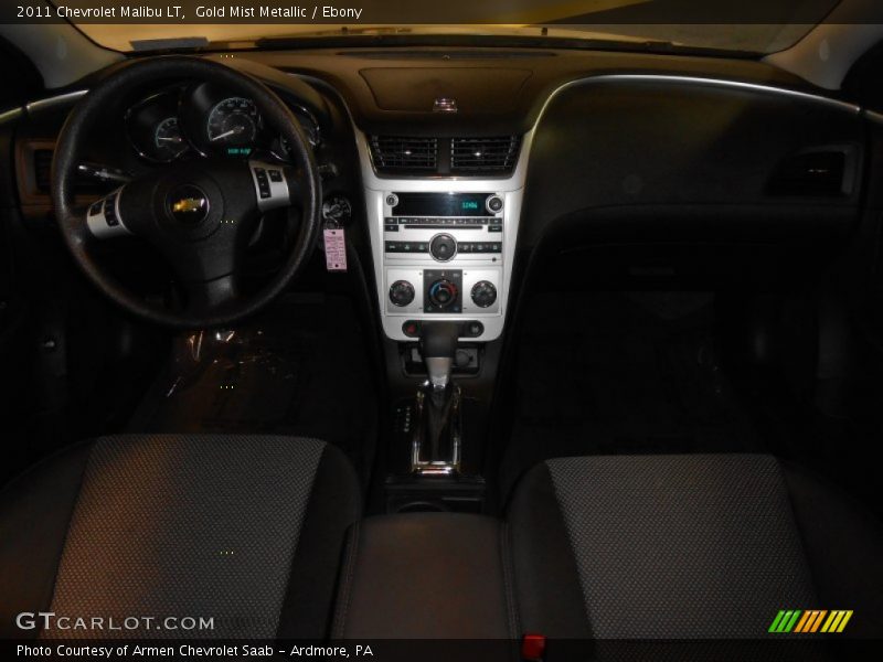 Gold Mist Metallic / Ebony 2011 Chevrolet Malibu LT