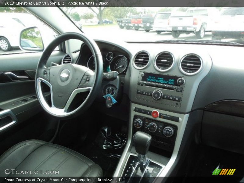 Arctic Ice White / Black 2013 Chevrolet Captiva Sport LTZ