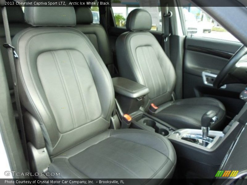 Arctic Ice White / Black 2013 Chevrolet Captiva Sport LTZ