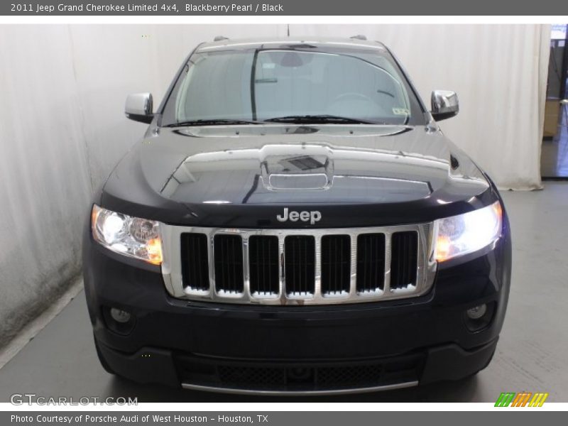 Blackberry Pearl / Black 2011 Jeep Grand Cherokee Limited 4x4