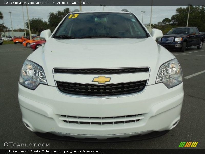 Arctic Ice White / Black 2013 Chevrolet Captiva Sport LTZ