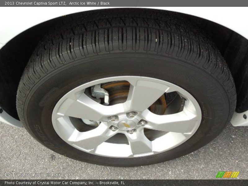 Arctic Ice White / Black 2013 Chevrolet Captiva Sport LTZ