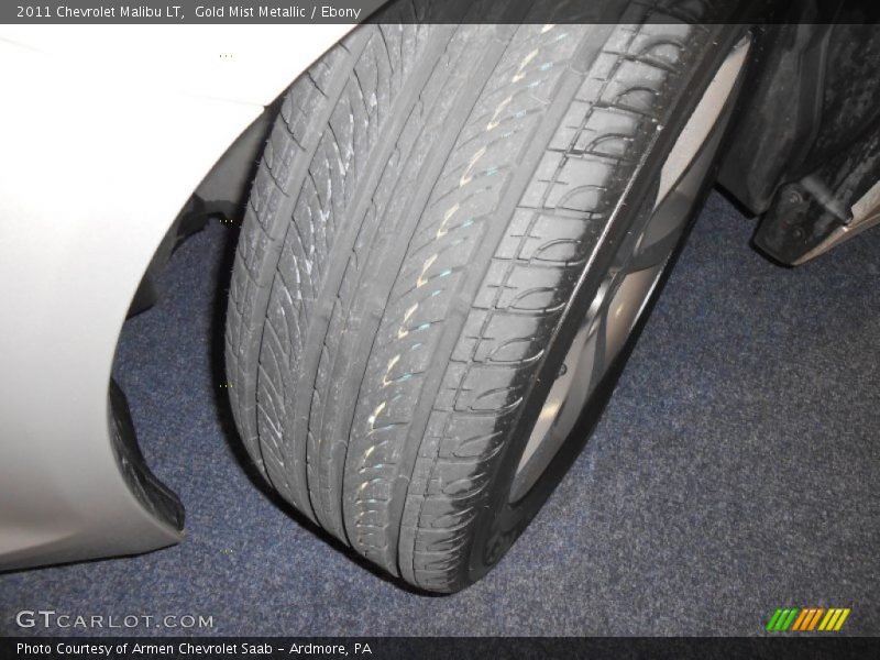 Gold Mist Metallic / Ebony 2011 Chevrolet Malibu LT
