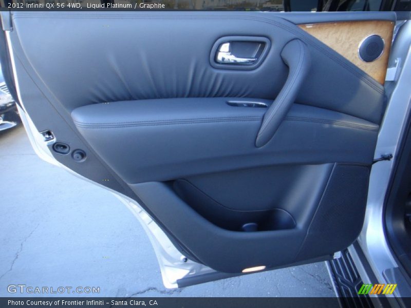 Liquid Platinum / Graphite 2012 Infiniti QX 56 4WD