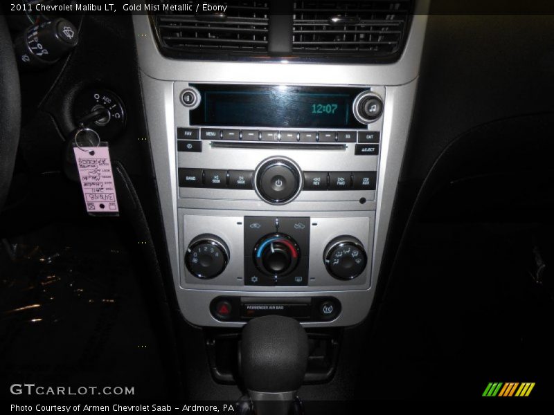 Gold Mist Metallic / Ebony 2011 Chevrolet Malibu LT