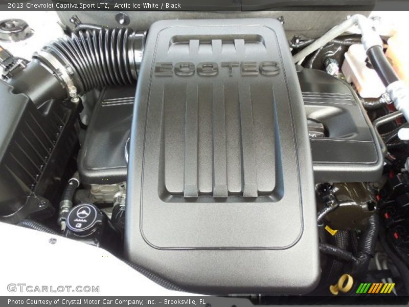 Arctic Ice White / Black 2013 Chevrolet Captiva Sport LTZ