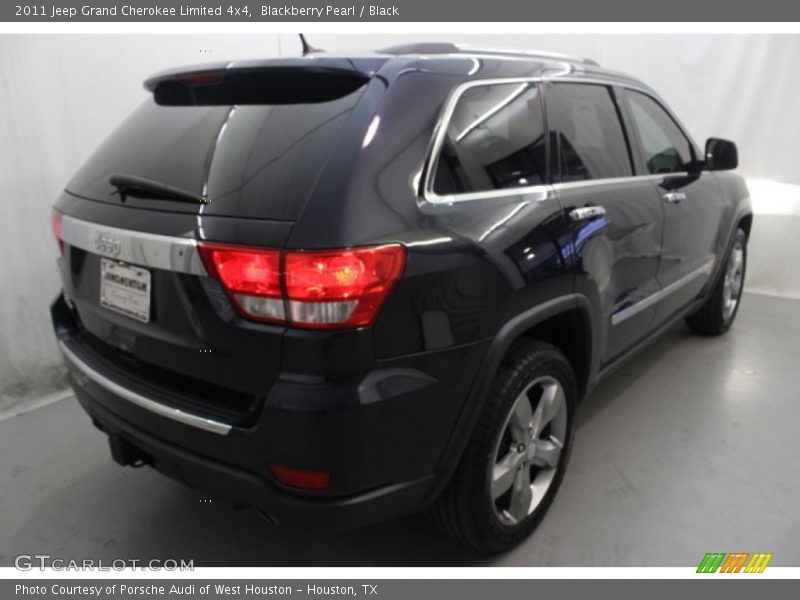 Blackberry Pearl / Black 2011 Jeep Grand Cherokee Limited 4x4