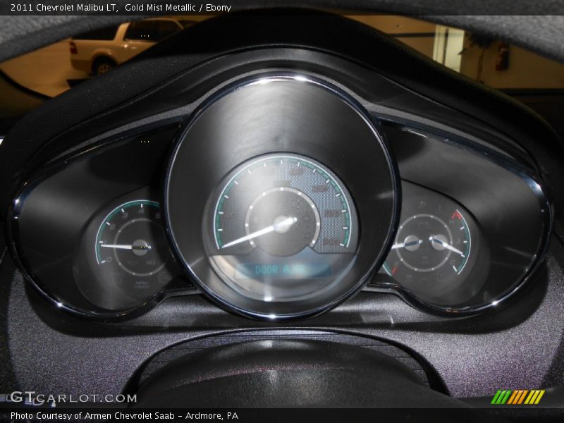 Gold Mist Metallic / Ebony 2011 Chevrolet Malibu LT