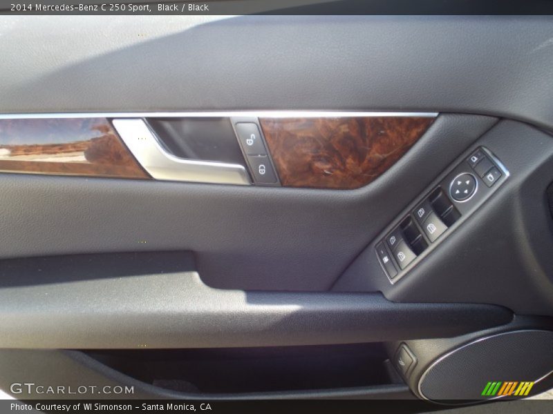 Black / Black 2014 Mercedes-Benz C 250 Sport