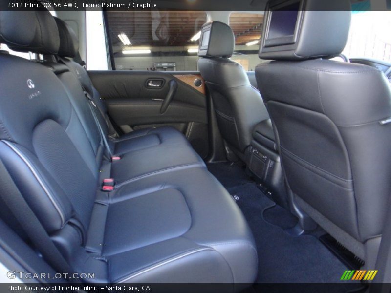 Liquid Platinum / Graphite 2012 Infiniti QX 56 4WD