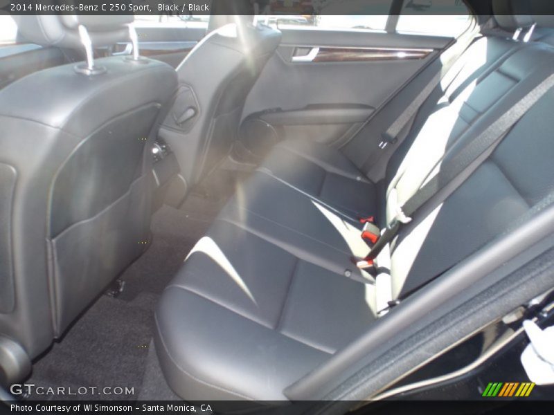 Black / Black 2014 Mercedes-Benz C 250 Sport