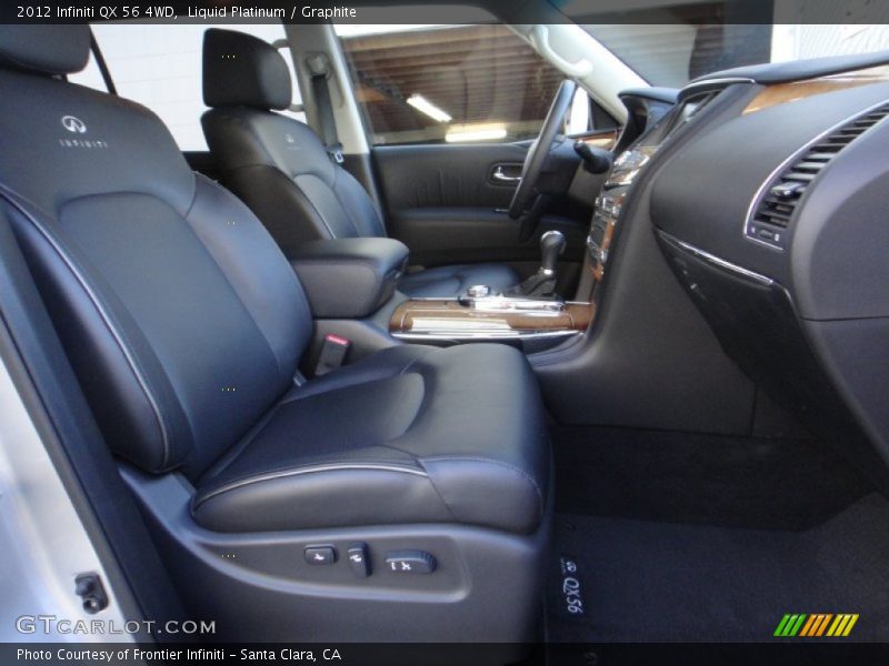 Liquid Platinum / Graphite 2012 Infiniti QX 56 4WD