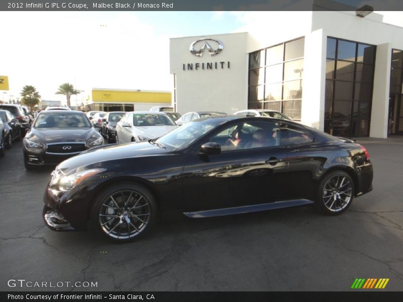 2012 G IPL G Coupe Malbec Black
