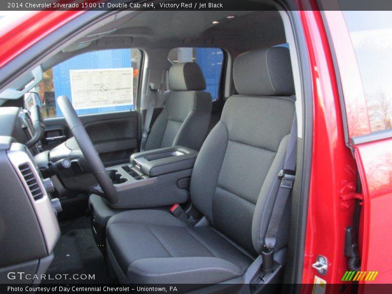 Victory Red / Jet Black 2014 Chevrolet Silverado 1500 LT Double Cab 4x4