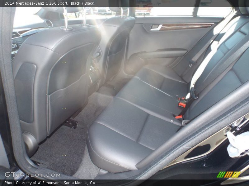 Black / Black 2014 Mercedes-Benz C 250 Sport