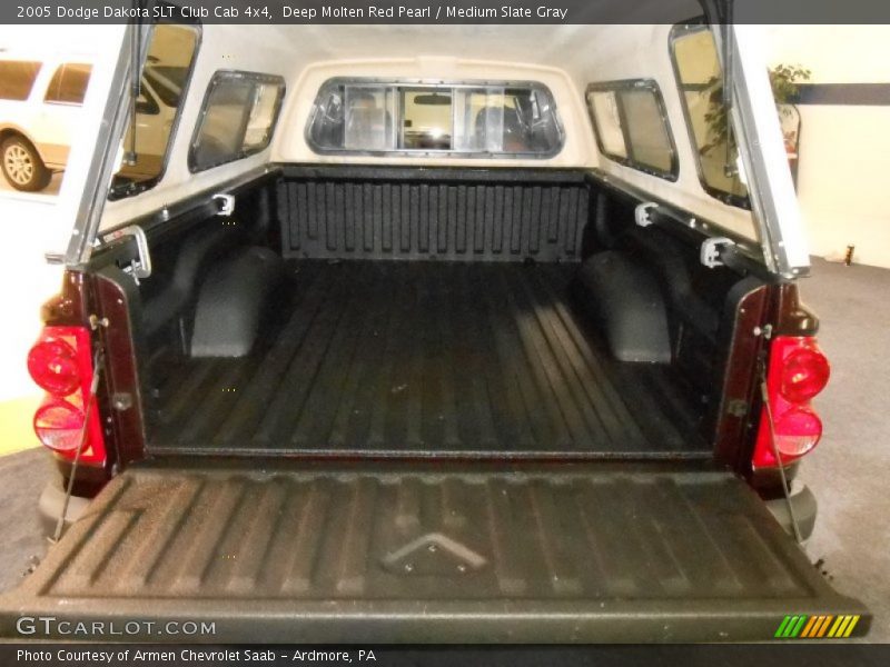 Deep Molten Red Pearl / Medium Slate Gray 2005 Dodge Dakota SLT Club Cab 4x4
