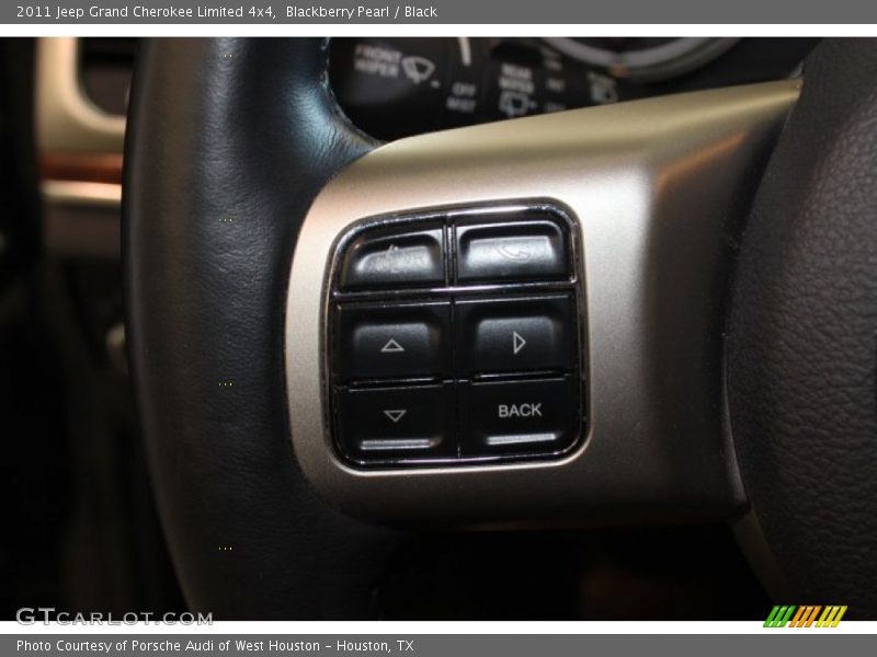 Blackberry Pearl / Black 2011 Jeep Grand Cherokee Limited 4x4