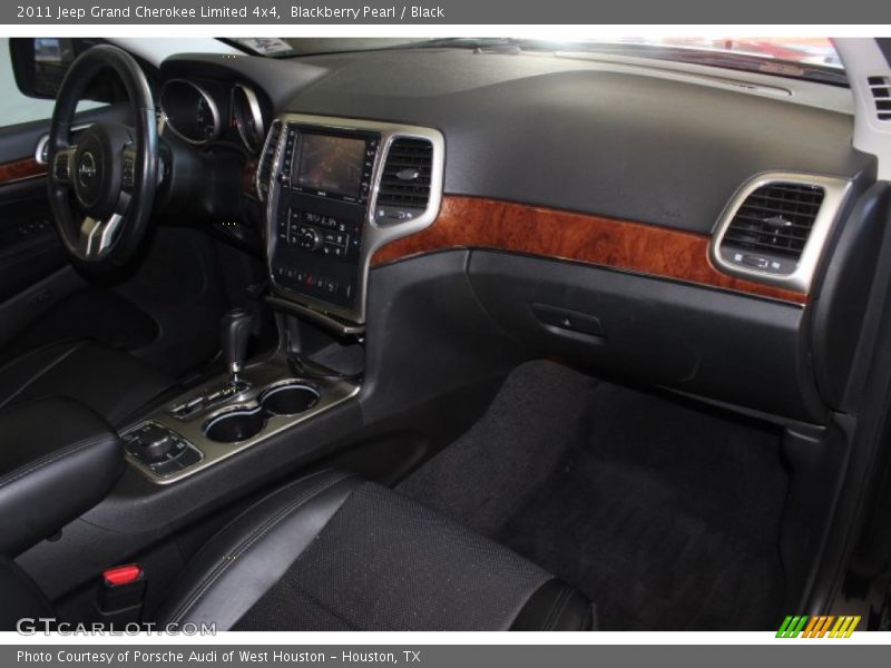Blackberry Pearl / Black 2011 Jeep Grand Cherokee Limited 4x4