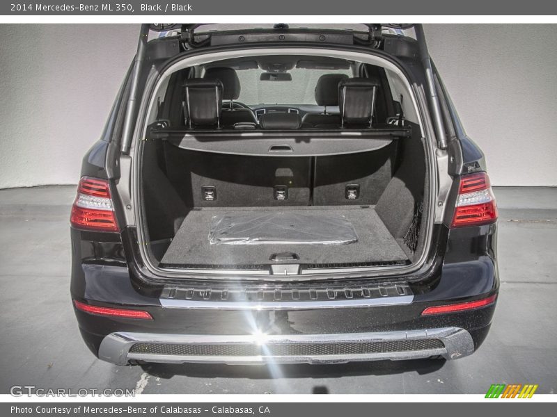 Black / Black 2014 Mercedes-Benz ML 350