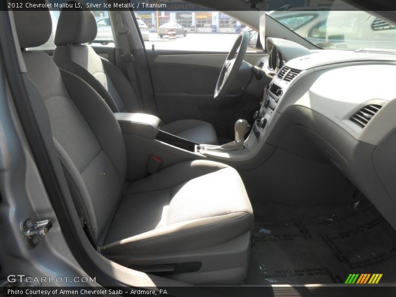 Silver Ice Metallic / Titanium 2012 Chevrolet Malibu LS