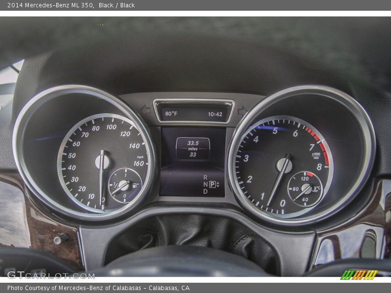 Black / Black 2014 Mercedes-Benz ML 350