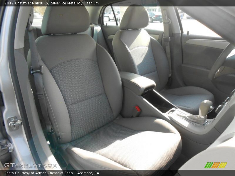 Silver Ice Metallic / Titanium 2012 Chevrolet Malibu LS