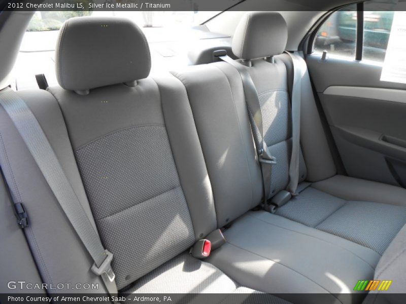 Silver Ice Metallic / Titanium 2012 Chevrolet Malibu LS