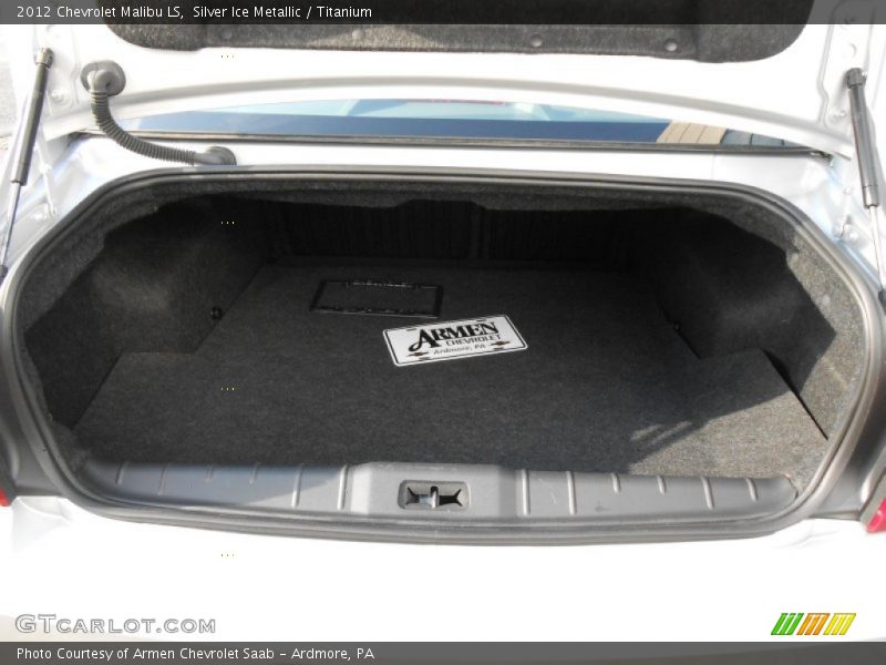 Silver Ice Metallic / Titanium 2012 Chevrolet Malibu LS