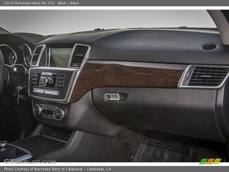 Black / Black 2014 Mercedes-Benz ML 350