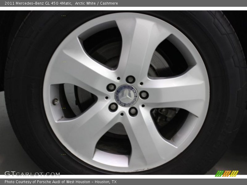 Arctic White / Cashmere 2011 Mercedes-Benz GL 450 4Matic