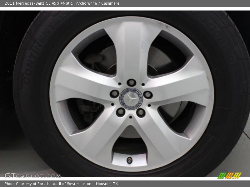 Arctic White / Cashmere 2011 Mercedes-Benz GL 450 4Matic
