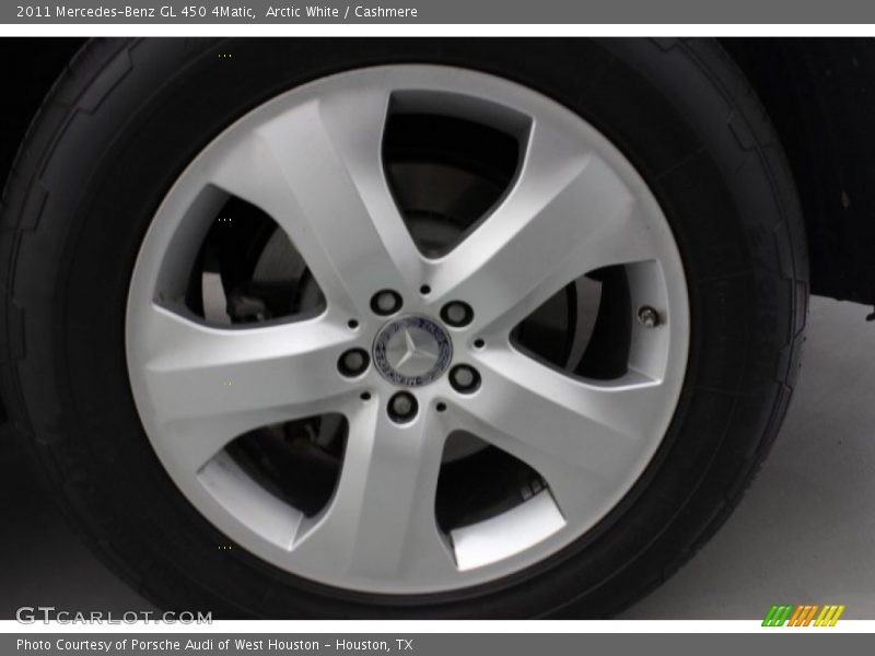 Arctic White / Cashmere 2011 Mercedes-Benz GL 450 4Matic