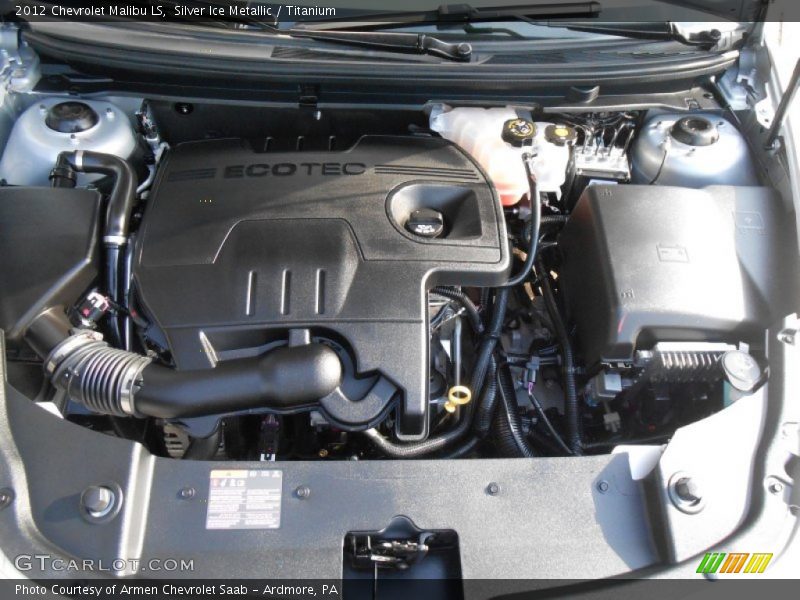 Silver Ice Metallic / Titanium 2012 Chevrolet Malibu LS