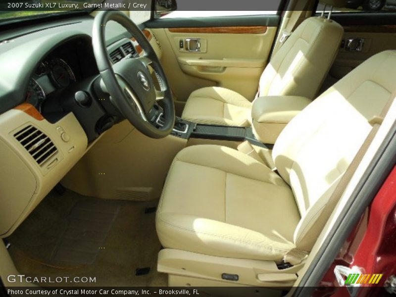 Garnet Metallic / Grey 2007 Suzuki XL7 Luxury