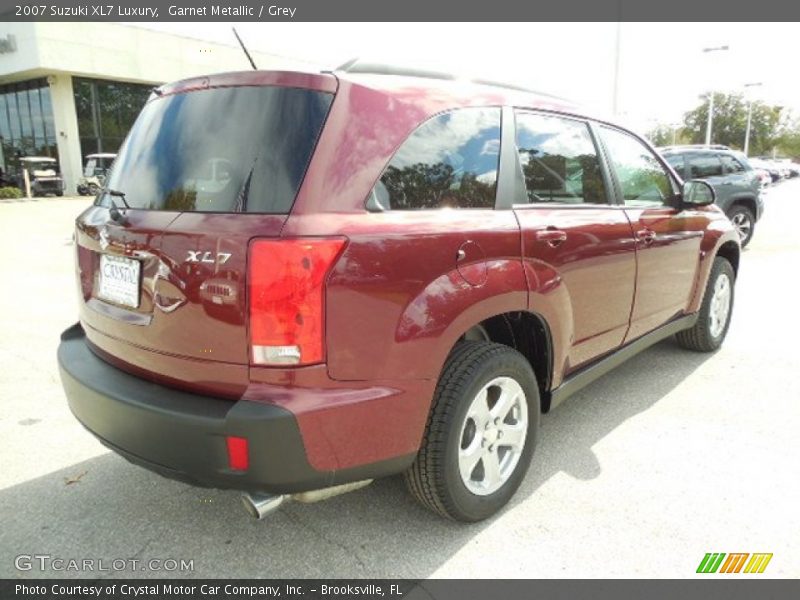 Garnet Metallic / Grey 2007 Suzuki XL7 Luxury